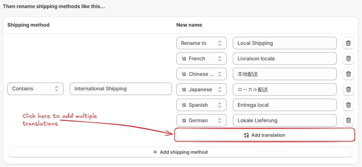 Multiple Translations